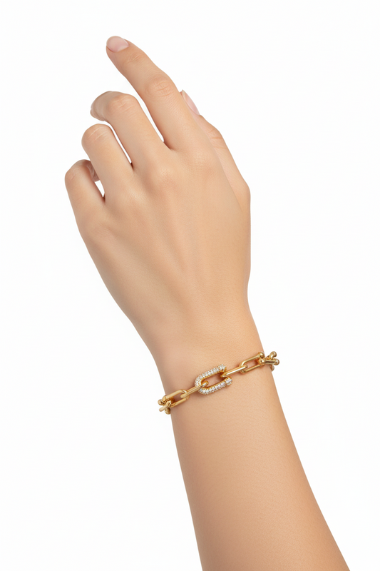 Link Statement Bracelet U-Link Chain