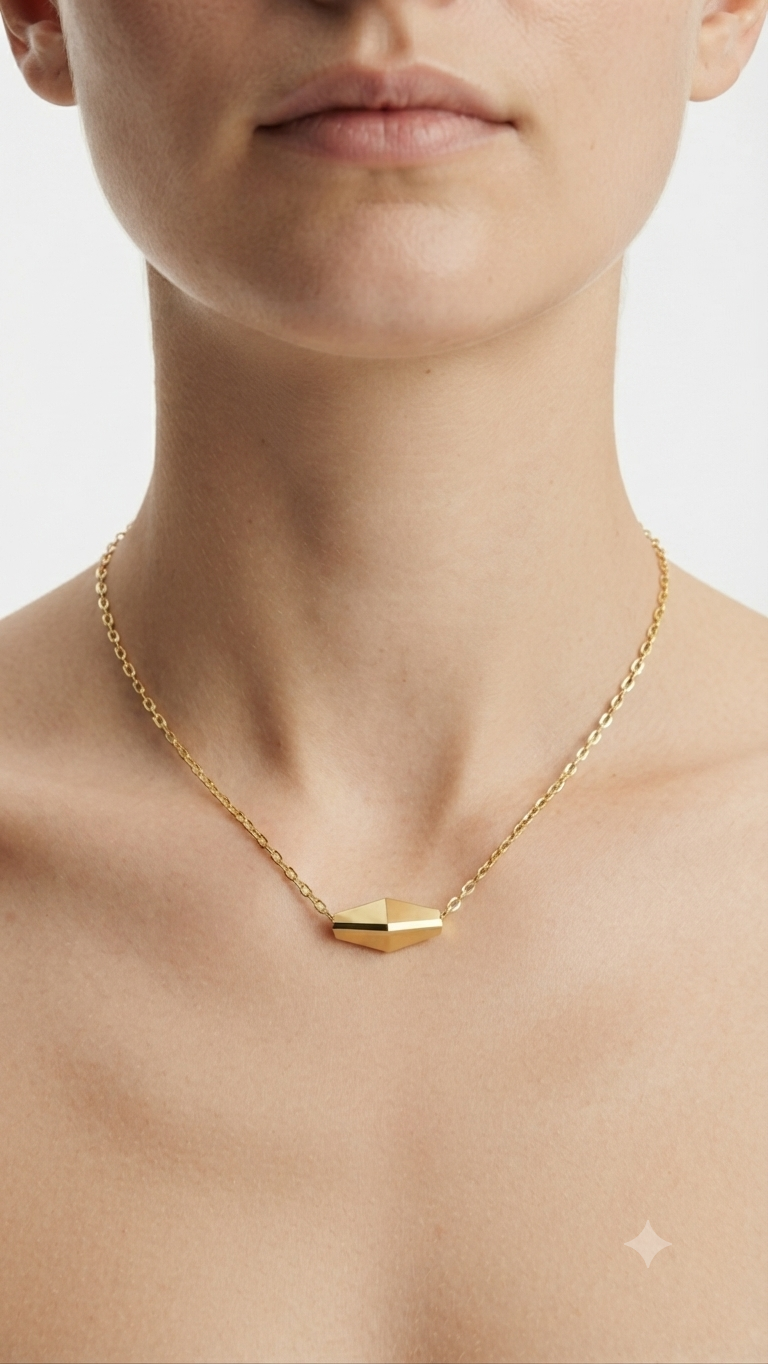Olive Pendant Necklace