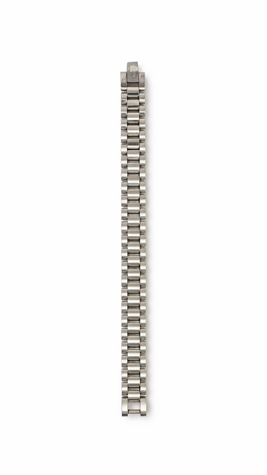 Regent Silver Jubilee Bracelet – High-Polish Silver-Multi-Link Chain