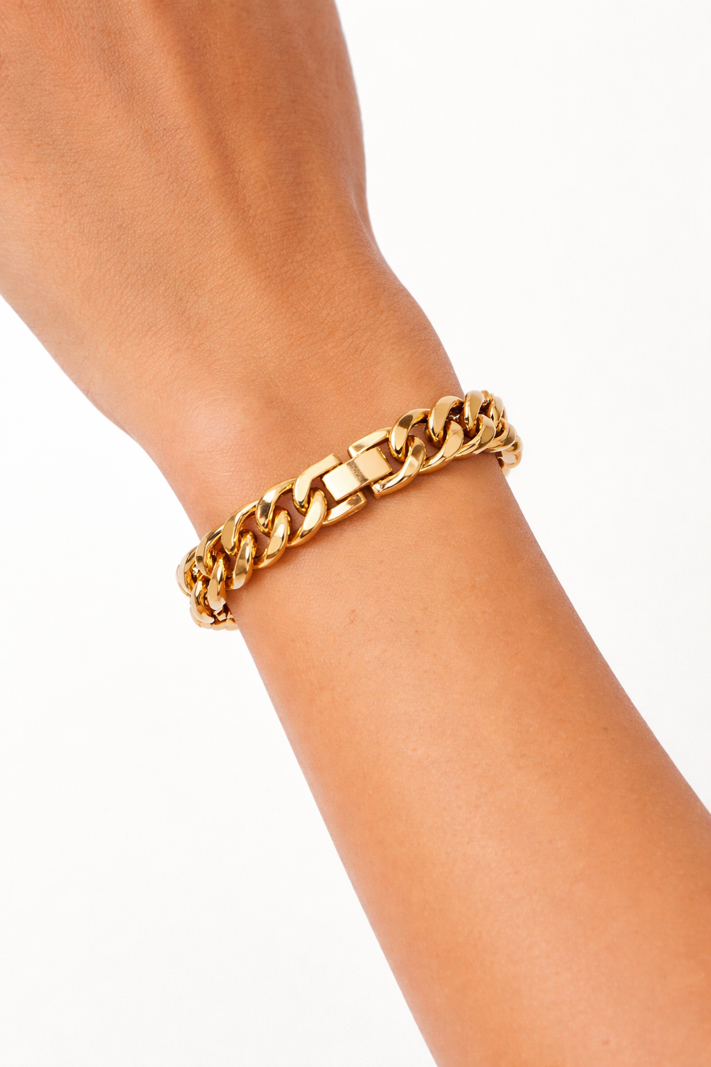 Aura Greco Link Bracelet – Greek Key Motif Chain