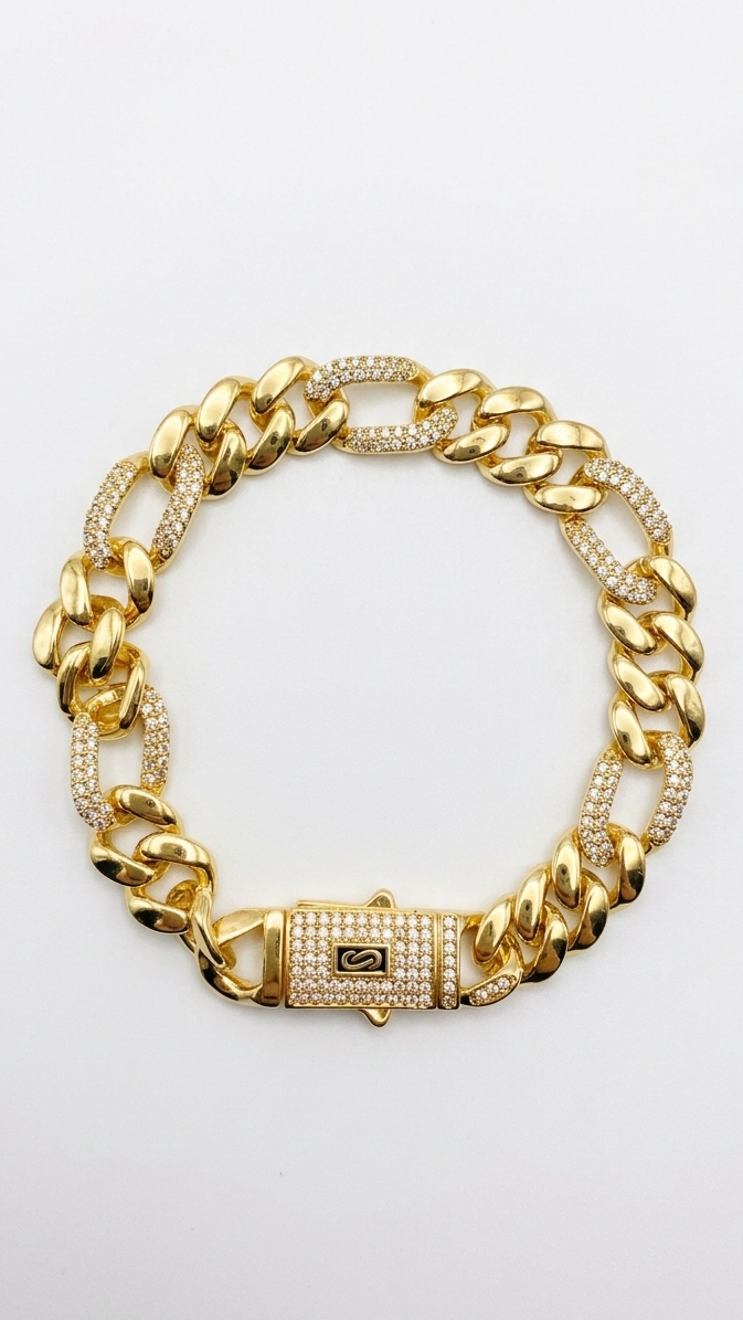 Aura Imperial Bracelet – Shimmering Crystal Stations