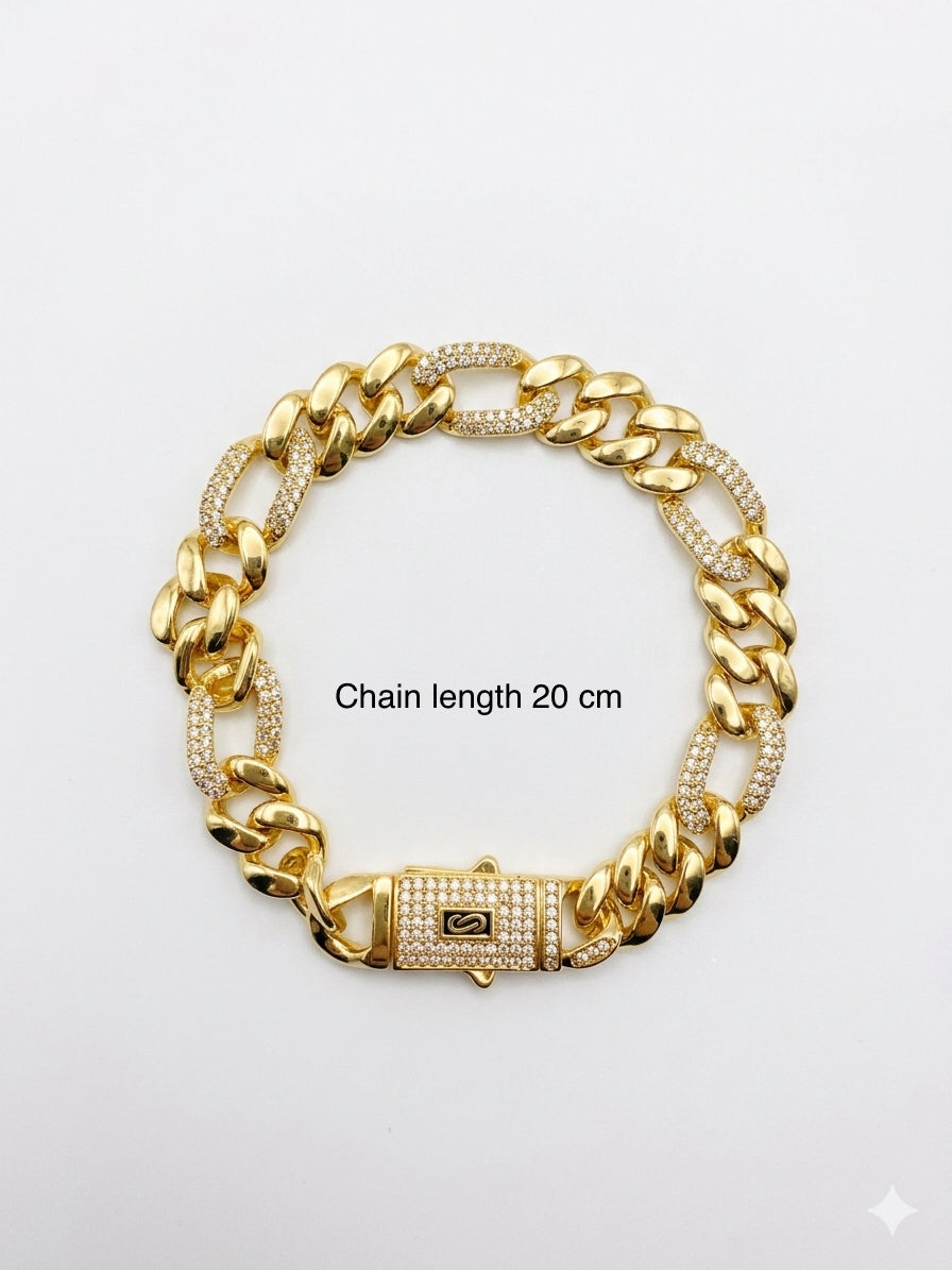 Aura Imperial Bracelet – Shimmering Crystal Stations