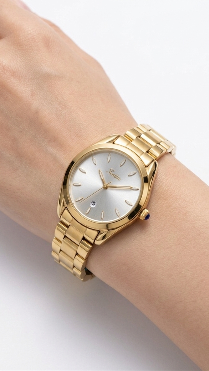 Executive Timepiece Sunray Dial Watch