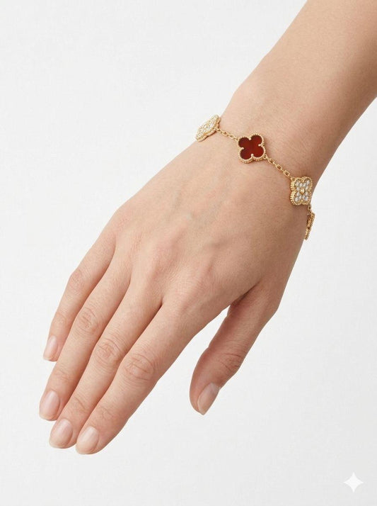 Clover Rose Bracelet