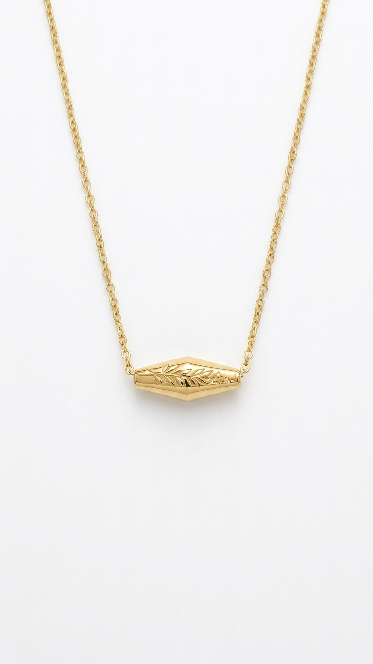 Olive Pendant Necklace