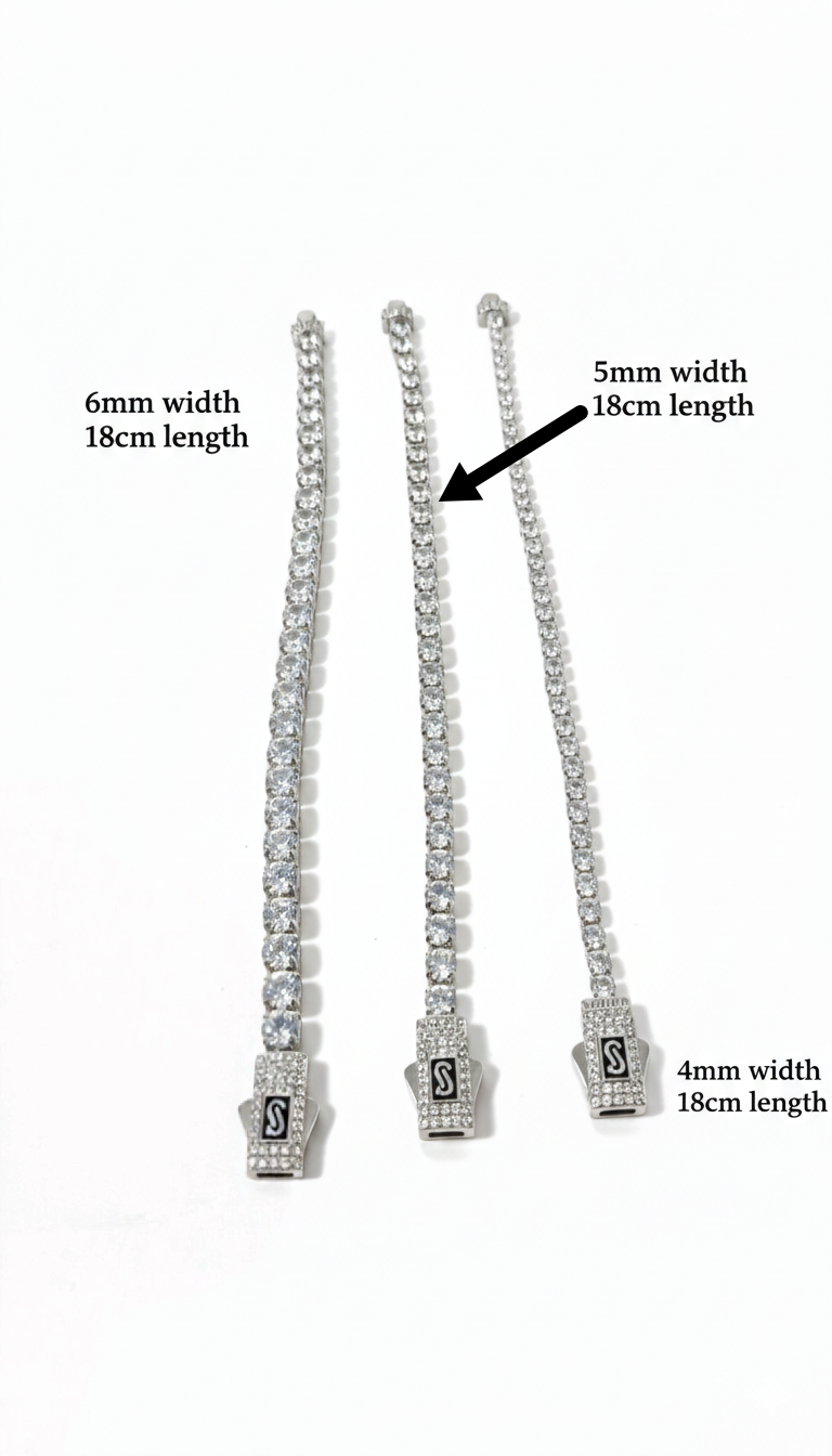 S lock Tennis Bracelet
