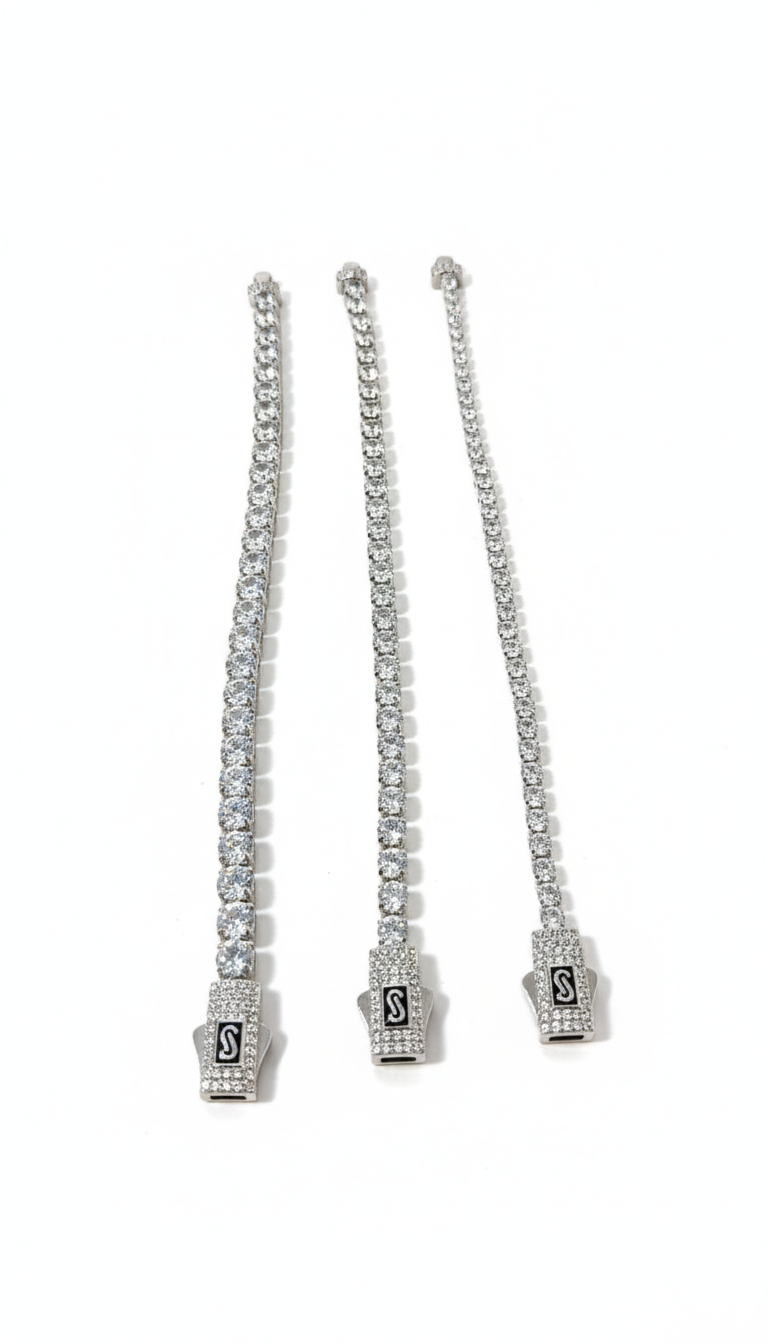 S lock Tennis Bracelet