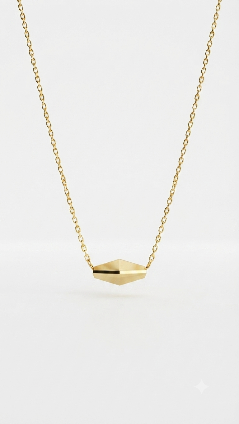 Olive Pendant Necklace