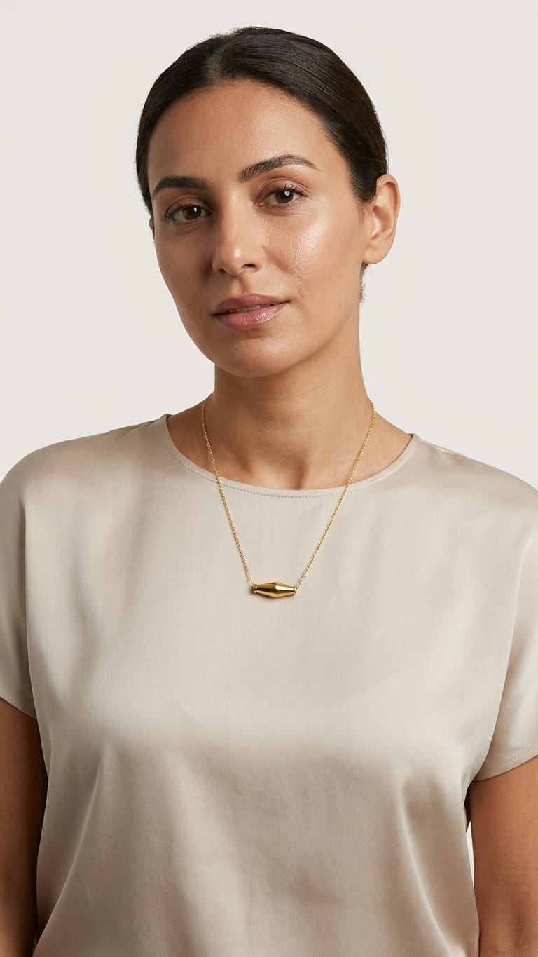 Olive Pendant Necklace