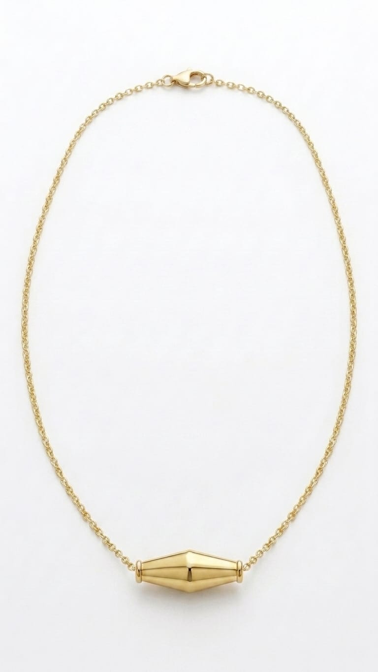 Olive Pendant Necklace
